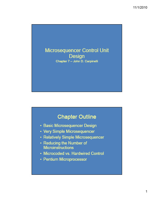 Chapter Outline