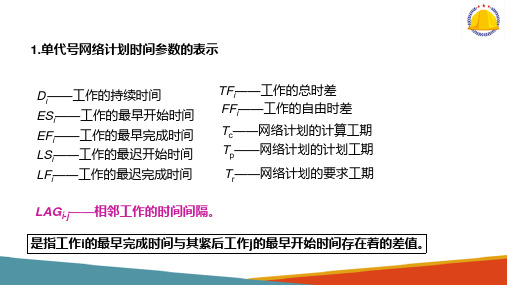 施工组织设计编制—施工网络图进度计划