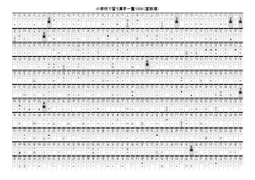 小学校で习う汉字_A4_R