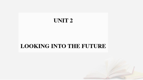 高中英语Unit2SectionⅠReadingandThinking课件新人教版选择性必修第一册