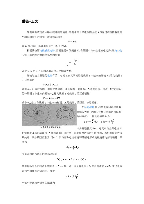 磁链的介绍