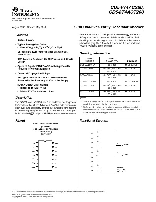 CD54AC280中文资料