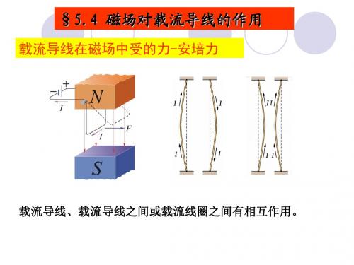 5 .5安培力、洛伦兹力