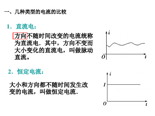 交变电流的特点