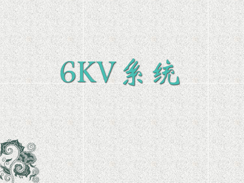 6KV系统