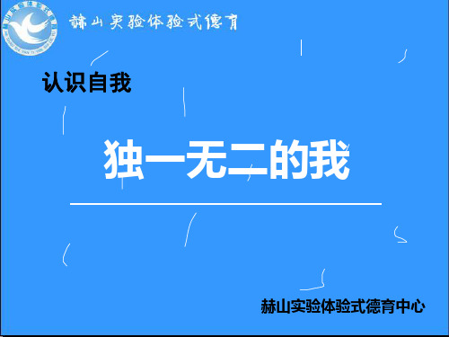 独一无二的我(1)认识自我