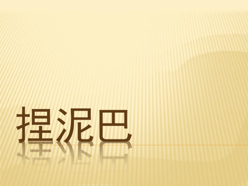 二年级上册美术课件-3《捏泥巴》3∣人美版
