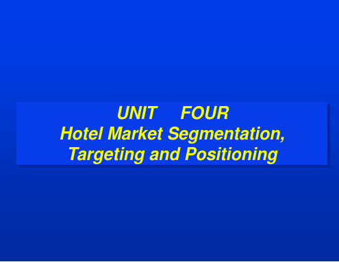 4-Market-Segmentation教学文稿