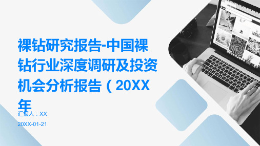 裸钻研究报告-中国裸钻行业深度调研及投资机会分析报告(2024年