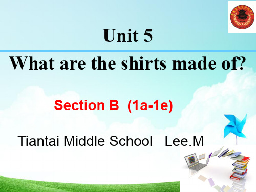 人教版九年级全一册英语《Unit 5 What are the shirts made of 》课件公开课 (4)