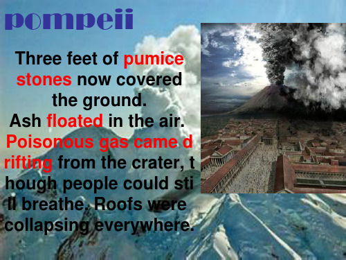 Pompeii 课文