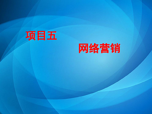 电子商务概论(第三版)任务3 网络营销策划