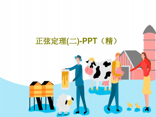 正弦定理(二)-PPT(精)33页PPT