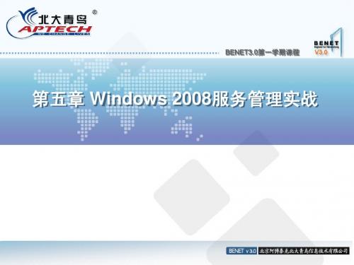 Windows 2008服务管理实战