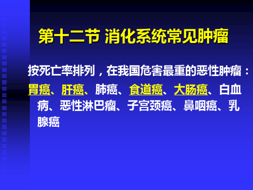 病理学 第八章 消化系统疾病(下) PPT精品课件