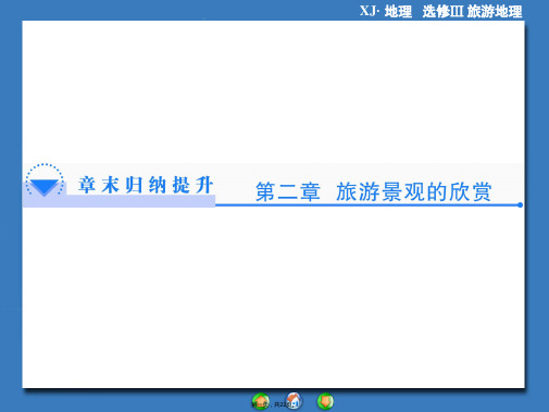 同步备课参考课堂新坐标高中地理湘教版选修课件第章旅游景观的欣赏共张
