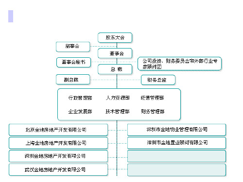 万达集团组织机构图 ppt课件