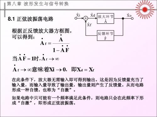 第八章 波形发生与信号转换