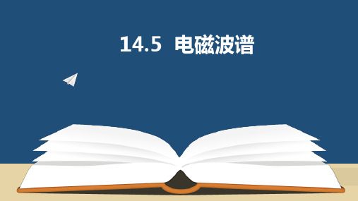 高二下学期物理人教版选修3-5课件：14.5电磁波谱17.1能量量子化