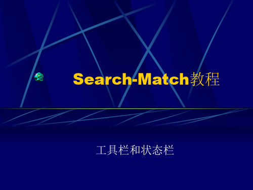 SearchMatch使用说明