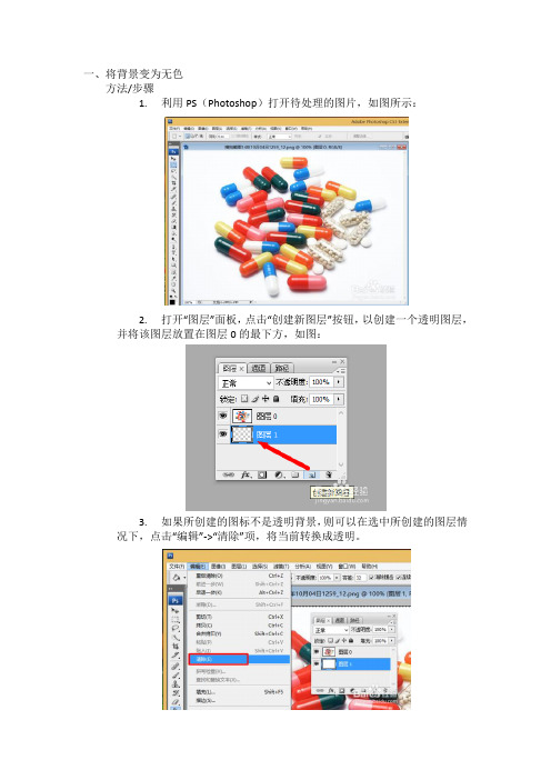 PS技能-背景变透明和证件照背景替换(详细图文教程)