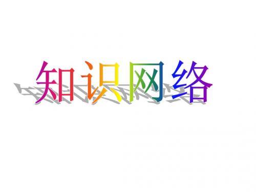 选修2-2知识小结