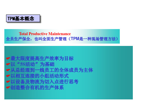 TPM基本概念