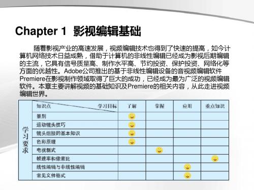 Premiere Pro CS5.5案例教程教学课件第1章