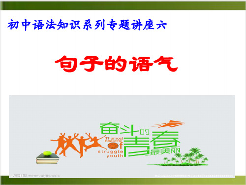 语法知识系列专题六_句子的语气——中考语文复习专题(共14张PPT)