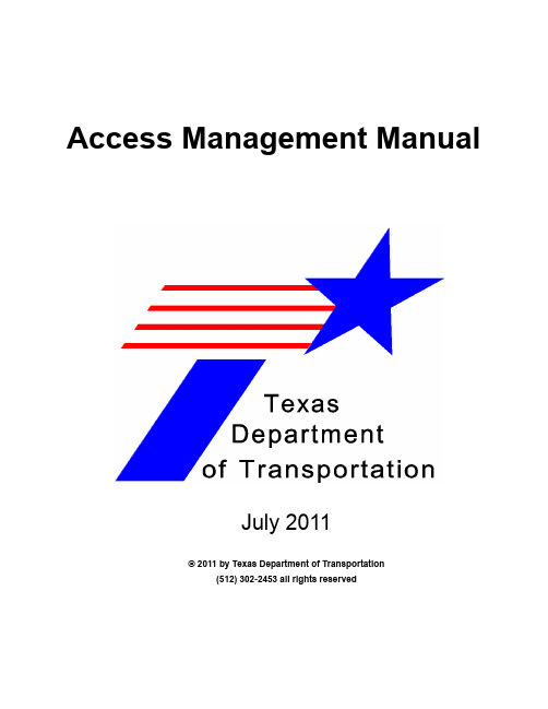 Access Management Manual