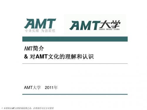 AMT简介以及对AMT文化的理解和认识--王玉荣.filedownload