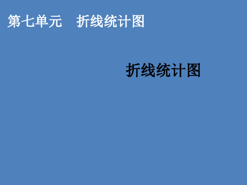 五年级上册数学课件-7.1拆线统计图|青岛版 (共15张PPT) (1)