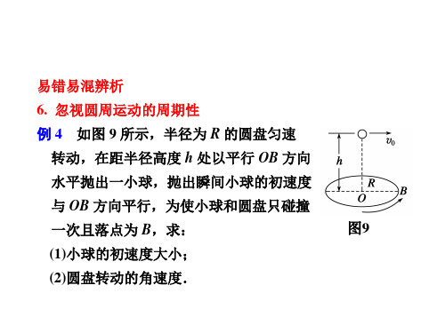 圆周运动多解问题