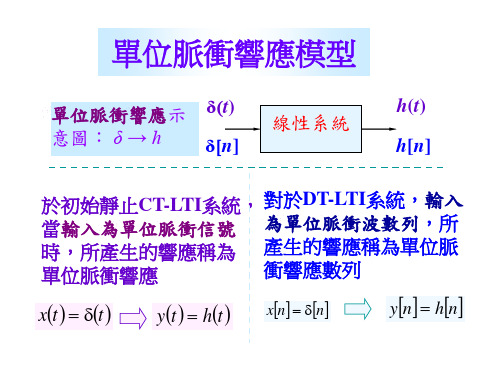 单位脉冲响应模型.ppt