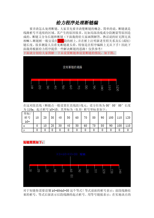 给力断链处理篇