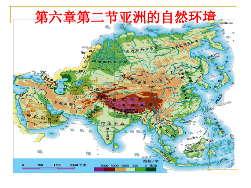 新人教版2017年七年级地理下册-第六章第二节自然环境课件