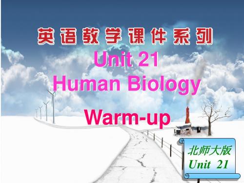 Unit21 Human Biology Warm-up