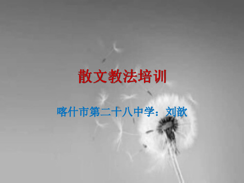 教材教法培训(PPT40页)