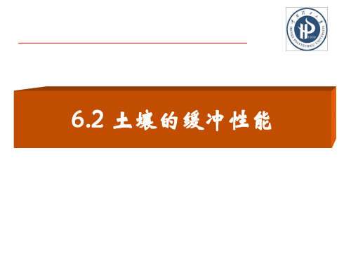 6.2-1土壤的缓冲性