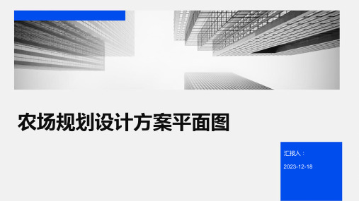 农场规划设计方案平面图