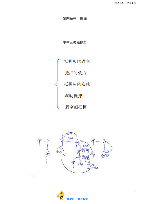 2019中级经济法65讲第44讲抵押