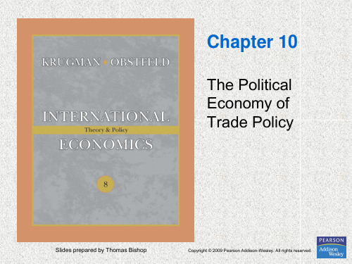 国际贸易Chapter10 The Political Economy of Trade Policy