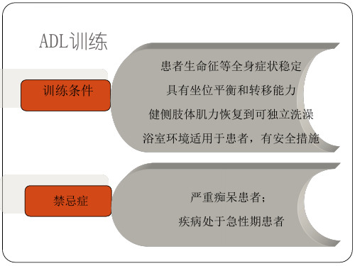 日常生活活动训练指导ppt课件