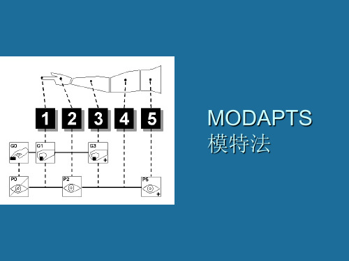 标准工时之模特法(MOD)