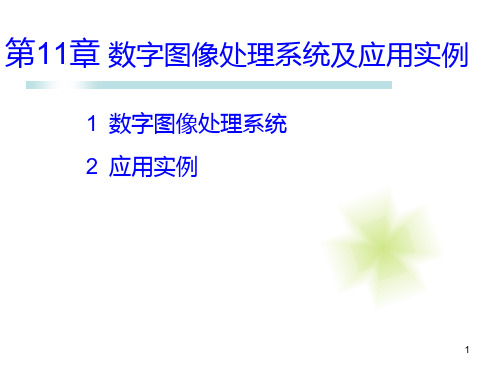 数字图像处理系统及应用实例ppt课件