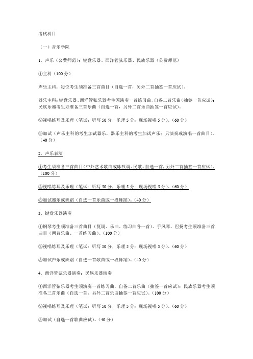 东北师大艺术类2012招考
