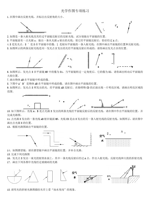 光路图专题