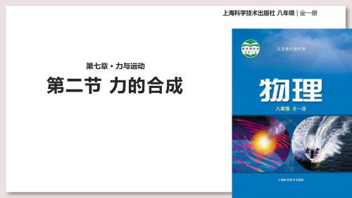 八年级全册物理公开课-7.2力的合成课件1 沪科版