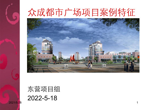 众成都市广场项目案例特征