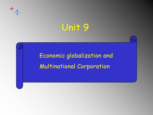 商务英语阅读Unit 9 Economic globalization and_48